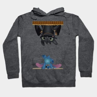 Besties do it together - Stitch and Toothless Hoodie